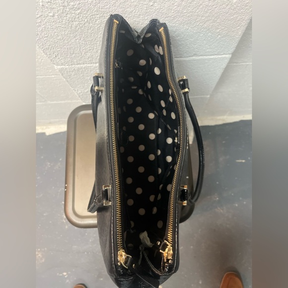 Kate Spade Shiny Black Tote Bag - Picture 5 of 8